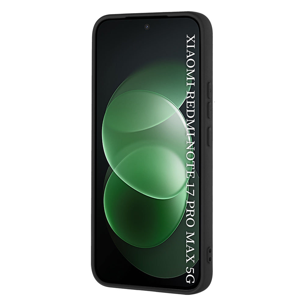 Hülle für Xiaomi Redmi Note 17 Pro Max, Techsuit, SoftFlex, Schwarz