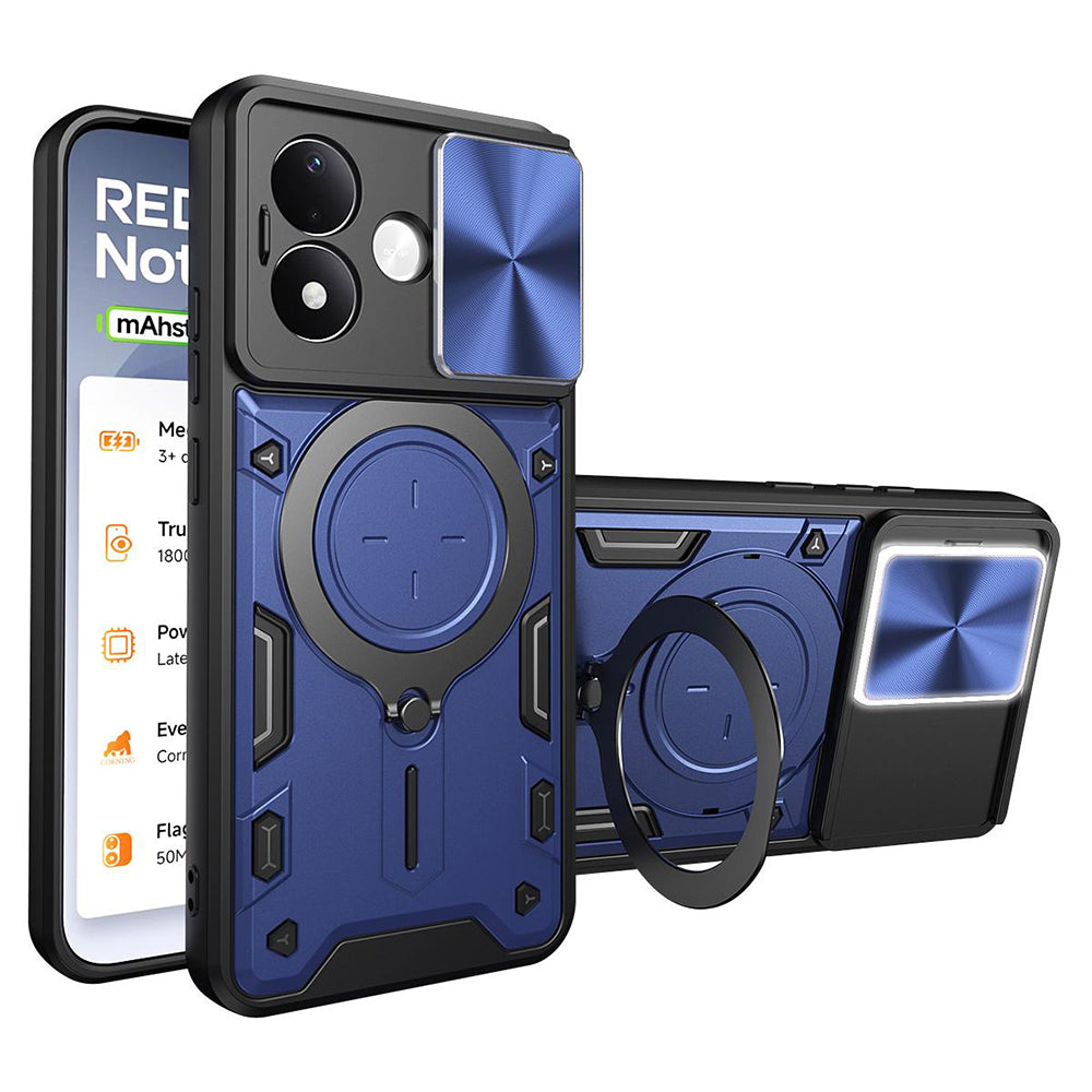 Hülle für Xiaomi Redmi Note 17 Pro, Techsuit, CamGuard Pro, Blau