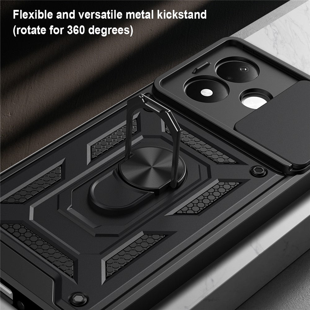 Hülle für Xiaomi Redmi Note 17 Pro, Techsuit, CamShield, Goldfarben