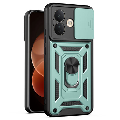 Hülle für Xiaomi Redmi Note 17 Pro, Techsuit, CamShield, Grün