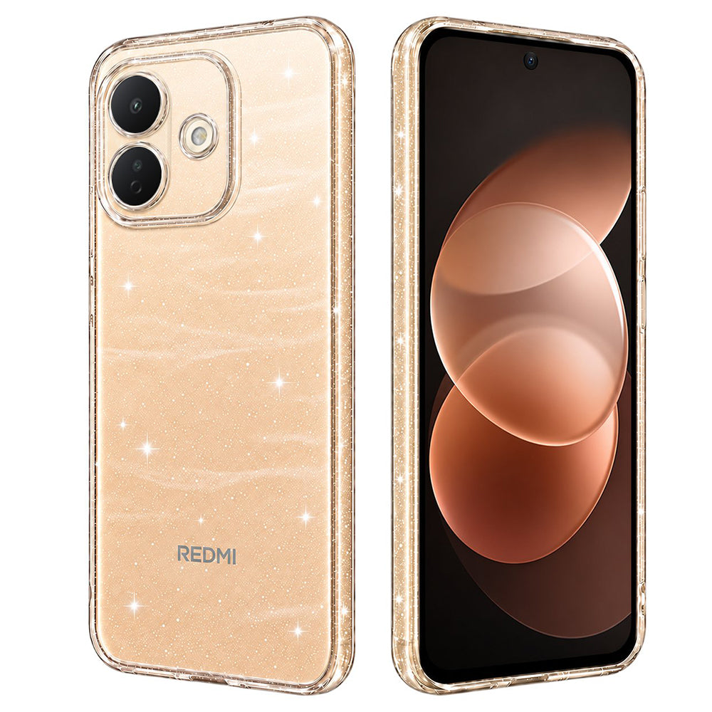 Hülle für Xiaomi Redmi Note 17 Pro, Techsuit, SparkleSkin, transparent
