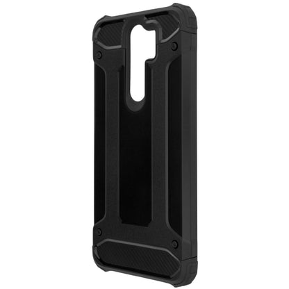 Hülle für Xiaomi Redmi Note 8 Pro, Techsuit, Hybrid Armor, Schwarz