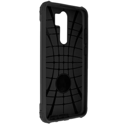 Hülle für Xiaomi Redmi Note 8 Pro, Techsuit, Hybrid Armor, Schwarz