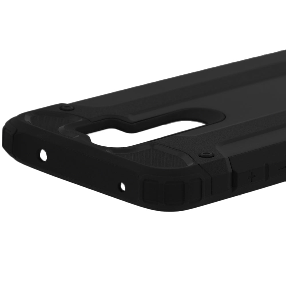 Hülle für Xiaomi Redmi Note 8 Pro, Techsuit, Hybrid Armor, Schwarz