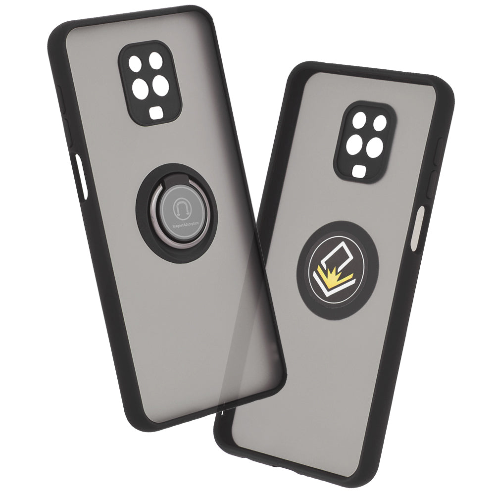 Case for Xiaomi Redmi Note 9S / Note 9 Pro / Note 9 Pro Max, Techsuit, Glinth, Black