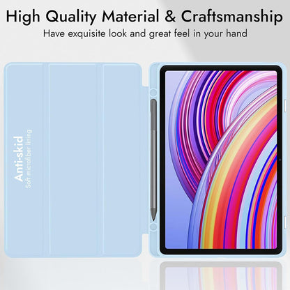 Hülle für Xiaomi Redmi Pad 2 Pro, Techsuit, Flex Trifold, Lila
