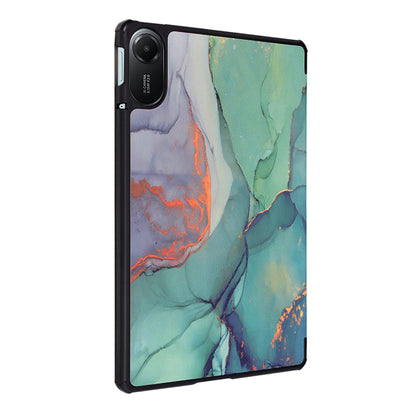 Case for Xiaomi Redmi Pad 2, Techsuit, FoldPro Green Time, Multicolor