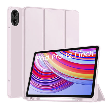 Case for Xiaomi Redmi Pad Pro / Pad / Pad Pro 5G, Techsuit, Flex Trifold, Pink