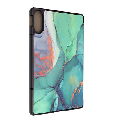 Hülle für Xiaomi Redmi Pad Pro / Pad / Pad Pro 5G, Techsuit, FoldPro Green Time, Mehrfarbig