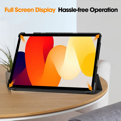 Hülle für Xiaomi Redmi Pad SE, Techsuit, FoldPro Unicorn, Mehrfarbig