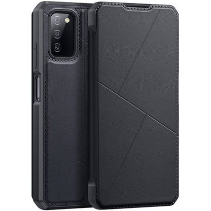 Hülle für Samsung Galaxy A03s A037, DUX DUCIS, Skin X, Schwarz