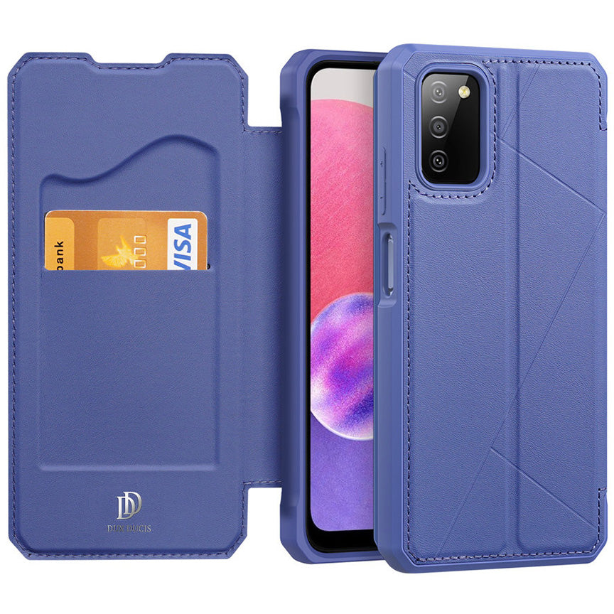 Hülle für Samsung Galaxy A03s A037, DUX DUCIS, Skin X, Blau