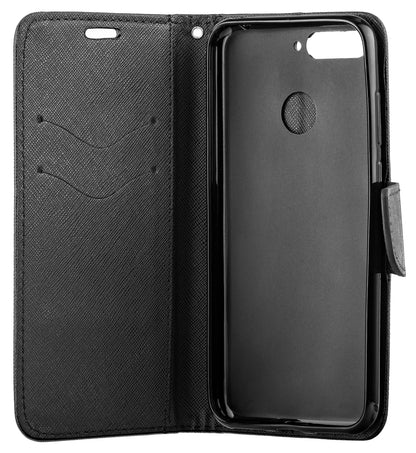 Hülle für Samsung Galaxy A22 5G A226, OEM, Fancy, Schwarz