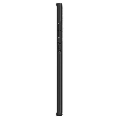 Hülle für Samsung Galaxy S22 Ultra 5G S908, Spigen, Thin Fit, Schwarz ACS03911