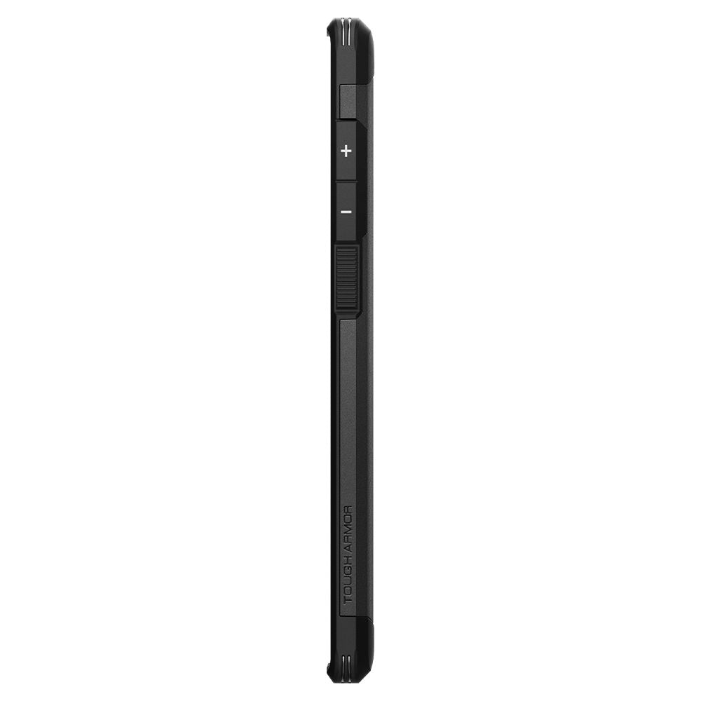 Hülle für Samsung Galaxy S22 Ultra 5G S908, Spigen, Tough Armor, Schwarz ACS03923