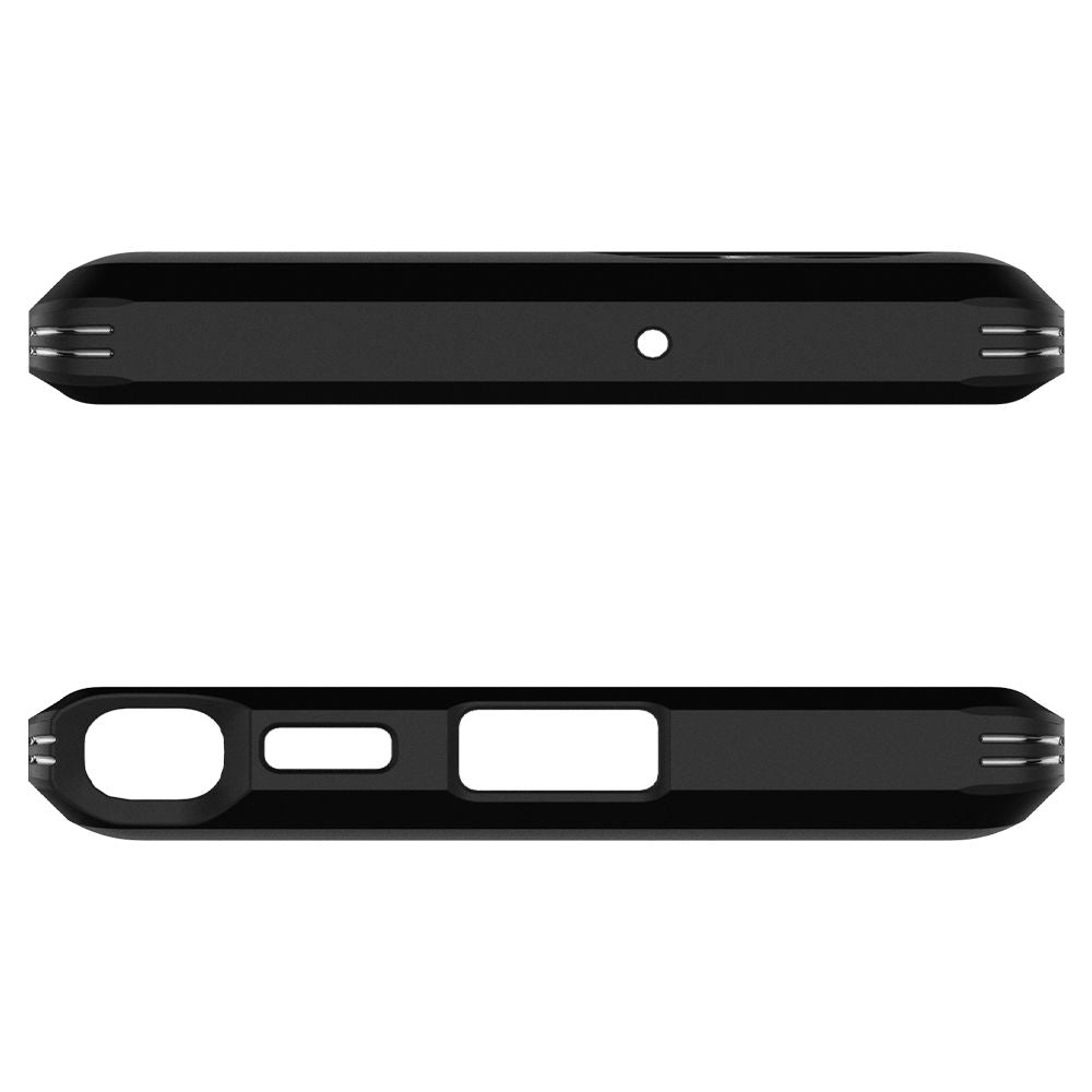 Hülle für Samsung Galaxy S22 Ultra 5G S908, Spigen, Tough Armor, Schwarz ACS03923