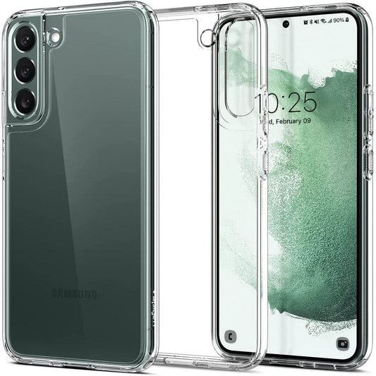 Hülle für Samsung Galaxy S22 5G S901, Spigen, Ultra Hybrid, Transparent ACS03988