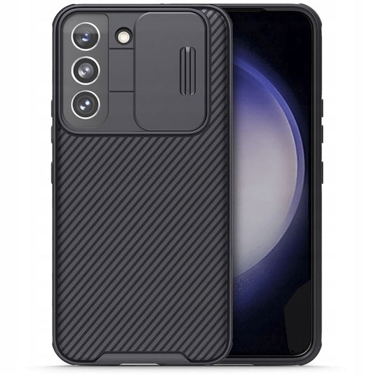 Hülle für Samsung Galaxy S23 S911, Nillkin, CamShield Pro, Schwarz