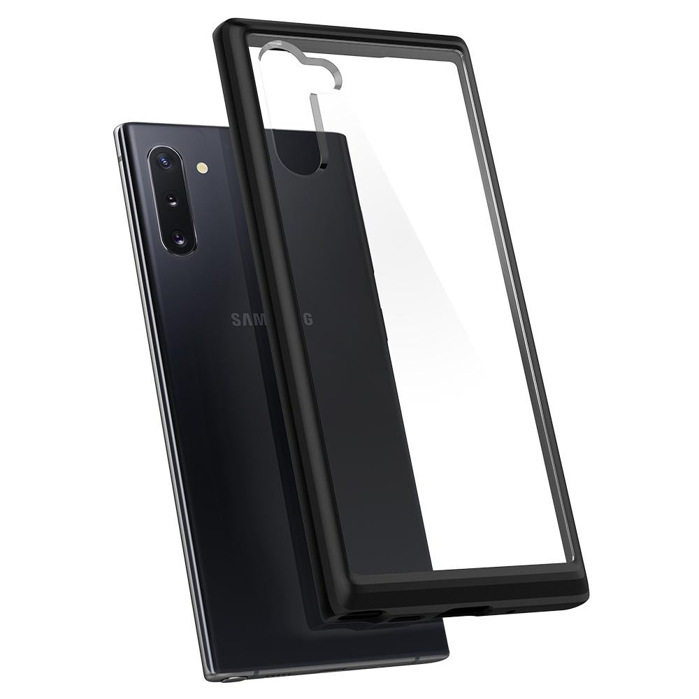 Hülle für Samsung Galaxy Note 10 5G N971 / Note10 N970, Spigen, Ultra Hybrid, Schwarz 628CS27376