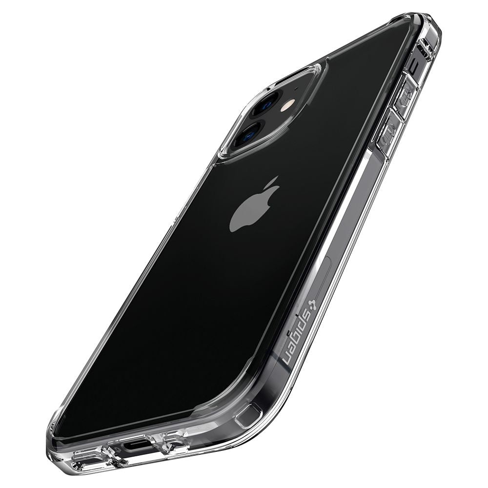 Case for Apple iPhone 12 / 12 Pro, Spigen, Ultra Hybrid, Transparent ACS01702