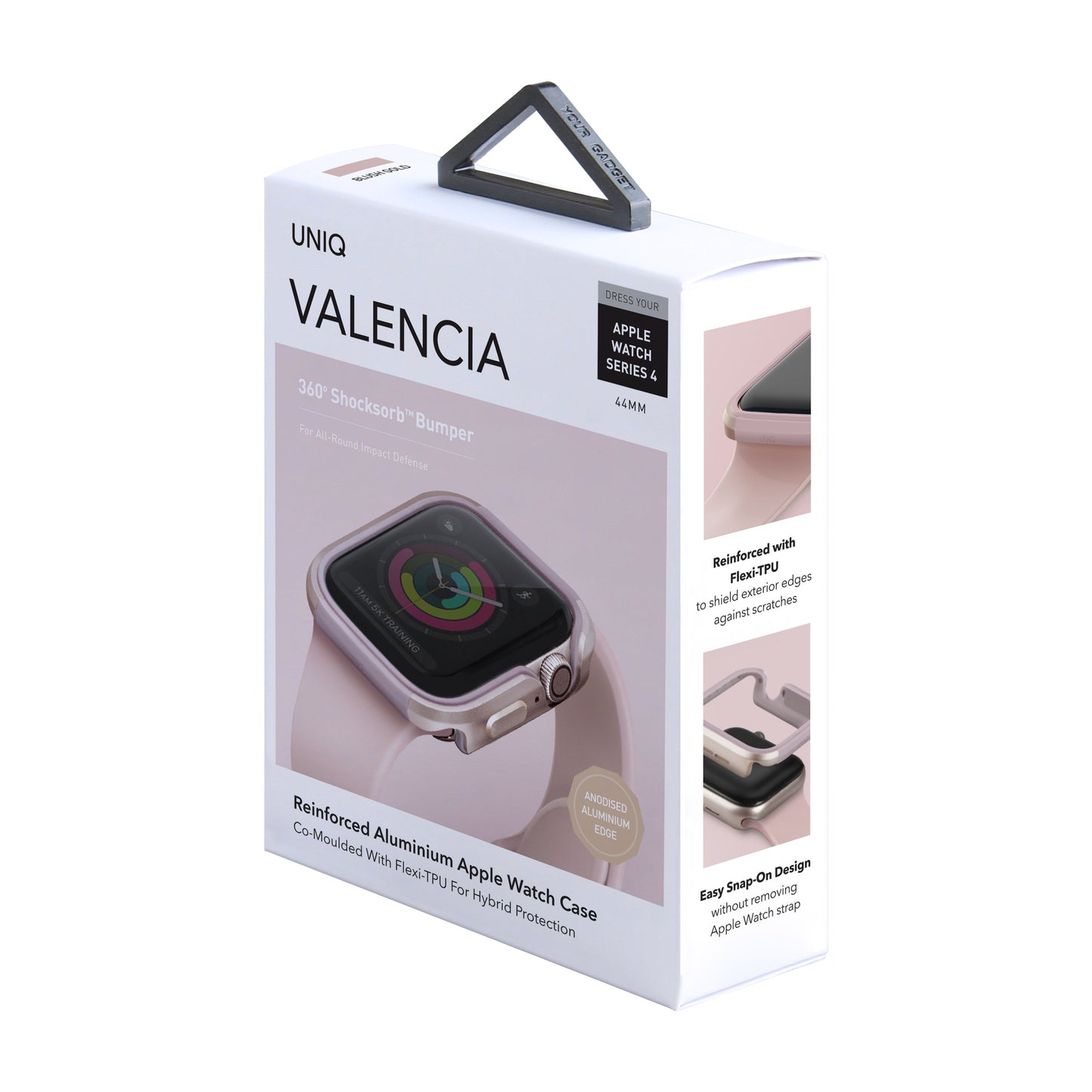 UNIQ Valencia-Gehäuse für die Apple Watch 44-mm-Serie, Pink