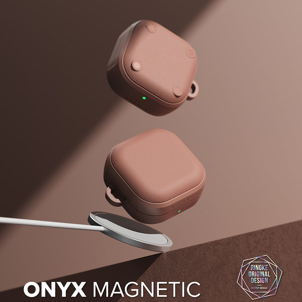 Ringke Onyx Magnetic Case for Samsung Galaxy Buds4 Pro, Bronze