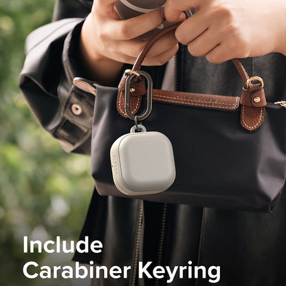 Ringke Onyx Magnetic Hülle für Samsung Galaxy Buds4 / Buds4 Pro, Grau