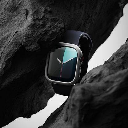 Ringke Slim Hülle für Apple Watch Series 10 / 11 46mm, 2er Set, Matt Schwarz / Transparent