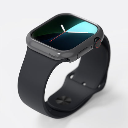 Ringke Slim Hülle für Apple Watch Series 10 / 11 46mm, 2er Set, Matt Schwarz / Transparent