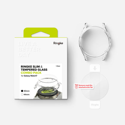 Ringke Slim Hülle für Samsung Galaxy Watch7 40mm, Transparent