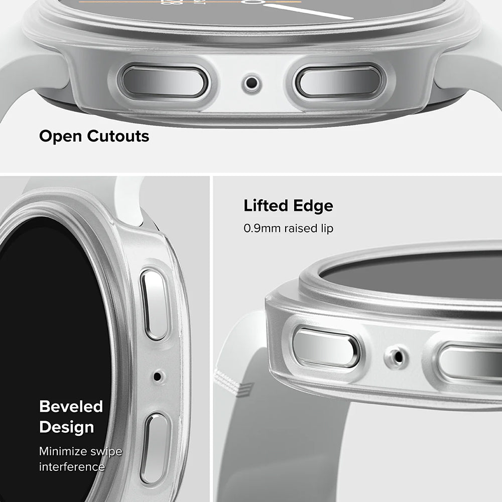 Ringke Slim Hülle für Samsung Galaxy Watch8 Classic, 2er Set, Transparent
