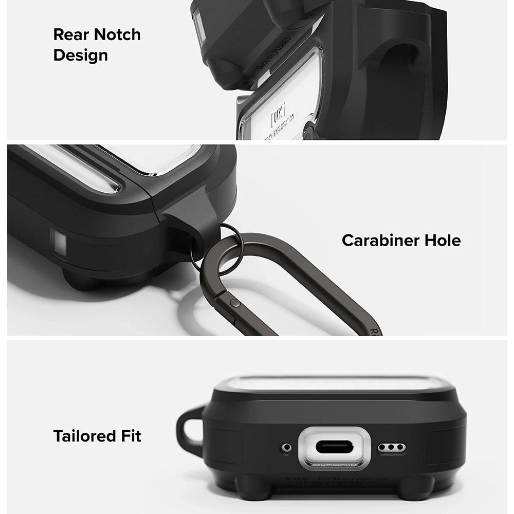 Ringke UX Case for Apple AirPods Pro 3, Transparent