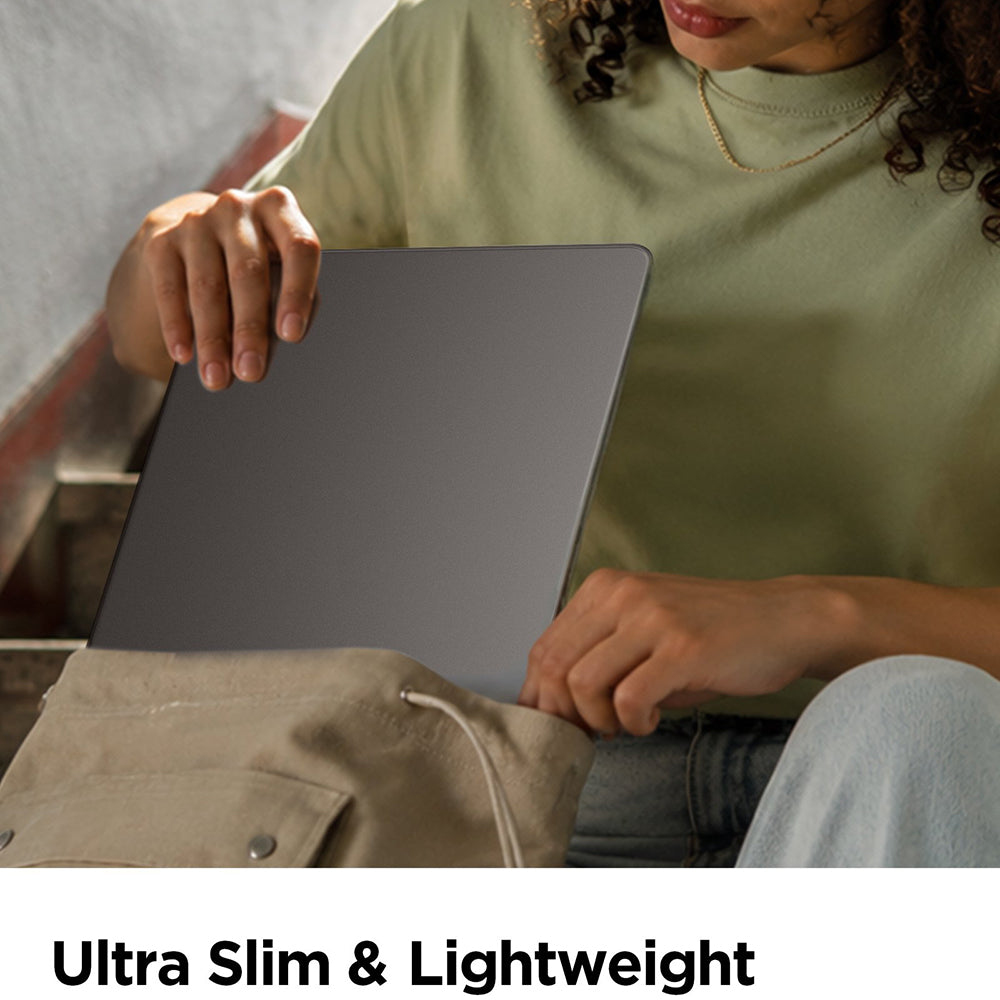 Spigen Airskin Hülle für Apple MacBook Air 13 Zoll (2026) / (2025) / (2024) / (2022), Schwarz Satin ACS11531