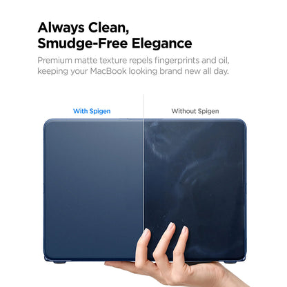 Spigen Airskin Hülle für Apple MacBook Neo 13 Zoll, Indigo Satin ACS11814