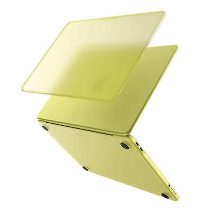 Spigen Airskin Hülle für Apple MacBook Neo 13 Zoll, Gelb Satin ACS11544
