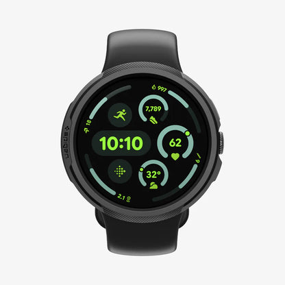 Spigen Liquid Air Case for Google Pixel Watch 4 45mm, Matte Black ACS11222