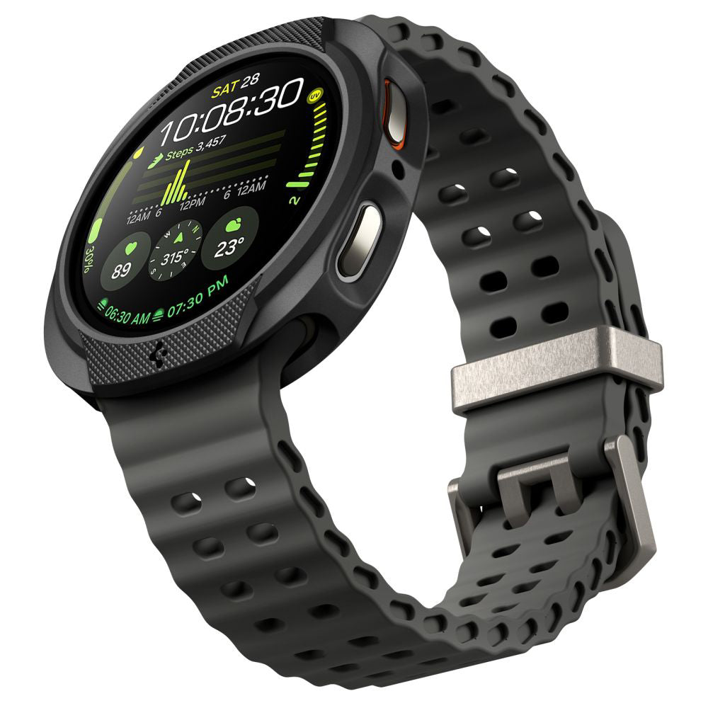 Spigen Liquid Air Hülle für Samsung Galaxy Watch8 40mm, Mattschwarz ACS09840