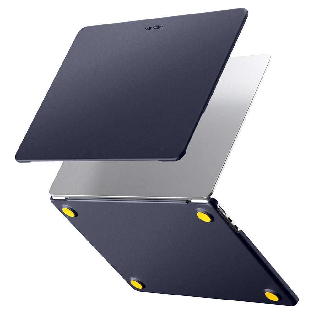 Spigen Nano Pop Hülle für Apple MacBook Air 13 Zoll (2026) / (2025) / (2024) / (2022), Marineblau ACS11268