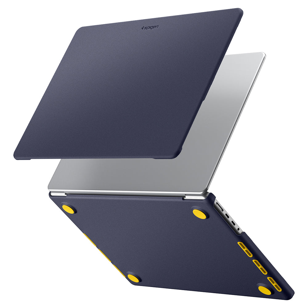 Spigen Nano Pop Hülle für Apple MacBook Pro 16 Zoll (2026) / (2024) / (2023) / (2021), Marineblau ACS11274