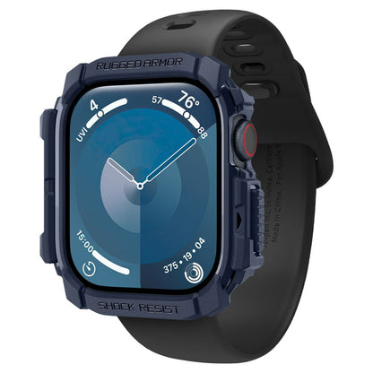 Spigen Rugged Armor Hülle für Apple Watch Series 10 / 11 46mm, Marineblau ACS08599