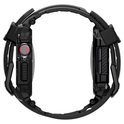 Spigen Rugged Armor Pro Hülle für Apple Watch Series 10 42mm, Mattschwarz ACS08591