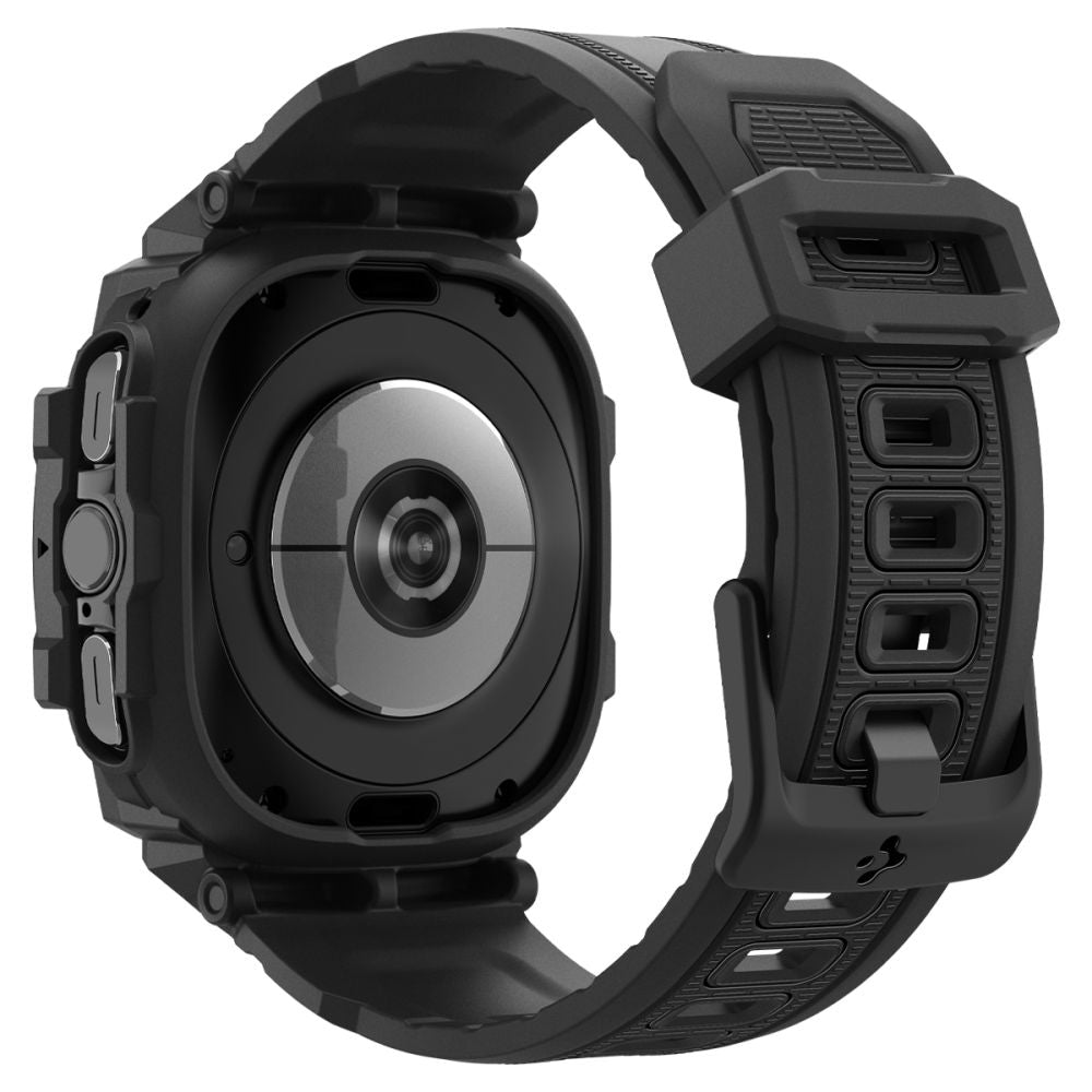 Spigen Rugged Armor Pro Hülle für Samsung Galaxy Watch Ultra, Schwarz ACS08427