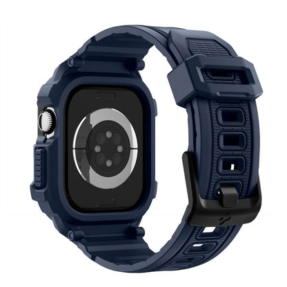 Spigen Rugged Armor Pro V2 Hülle für Apple Watch Series 10 / 11 42mm, Marineblau ACS10495