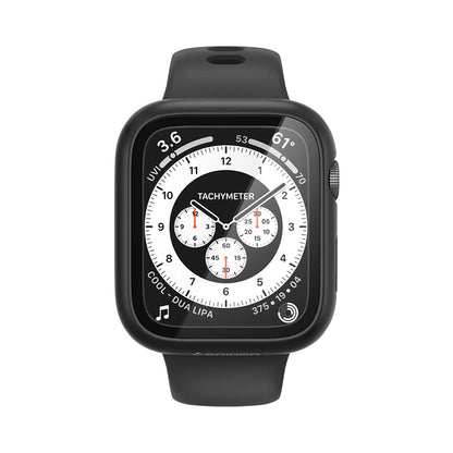 Spigen Thin Fit 360 Hülle für Apple Watch Series 40mm, Schwarz ACS11593