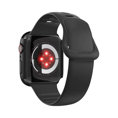 Spigen Thin Fit 360 Hülle für Apple Watch Series 40mm, Schwarz ACS11593