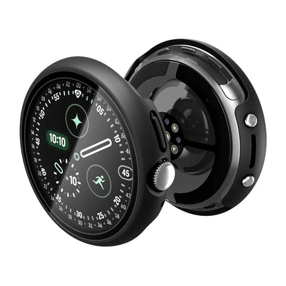 Spigen Thin Fit 360 Hülle für Google Pixel Watch 45mm Serie, Schwarz ACS11746