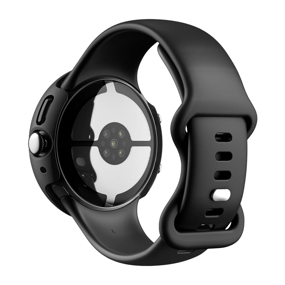 Spigen Thin Fit 360 Hülle für Google Pixel Watch 45mm Serie, Schwarz ACS11746