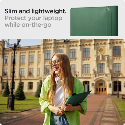 Spigen Valentinus Hülle für Laptop 15 Zoll - 16 Zoll, Grün