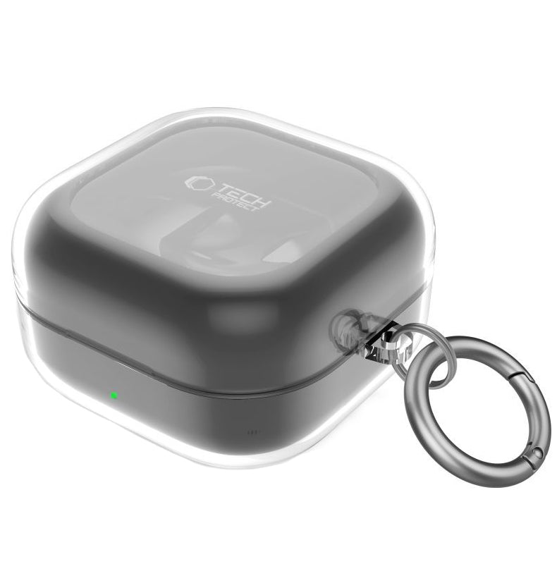 Tech-Protect Flexair Case for Samsung Galaxy Buds4 / Buds4 Pro, Transparent