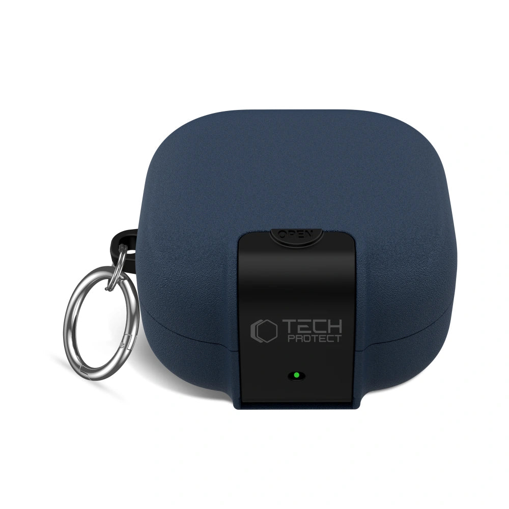 Tech-Protect Slim Hook Hülle für Samsung Galaxy Buds4 / Buds4 Pro, Marineblau